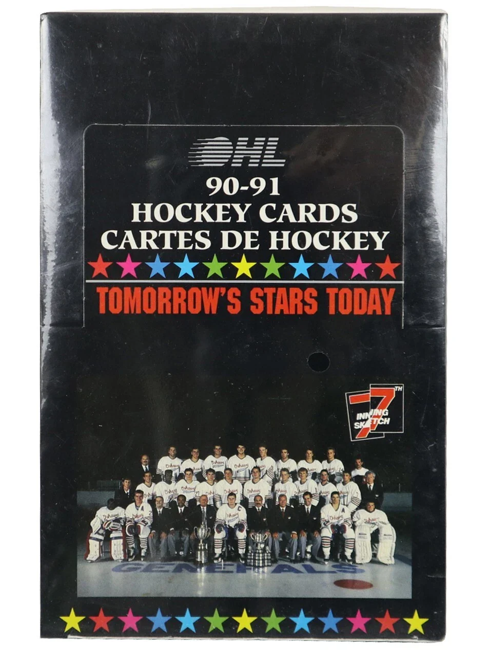 1990-91 OHL 7th Inning Sketch Tomorrow's Stars Today Hockey Box