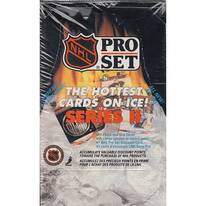 1990-91 Pro-Set Series 2 Hockey Hobby Box