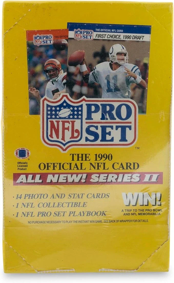 1990 Pro-Set Football Series 2 Hobby Box
