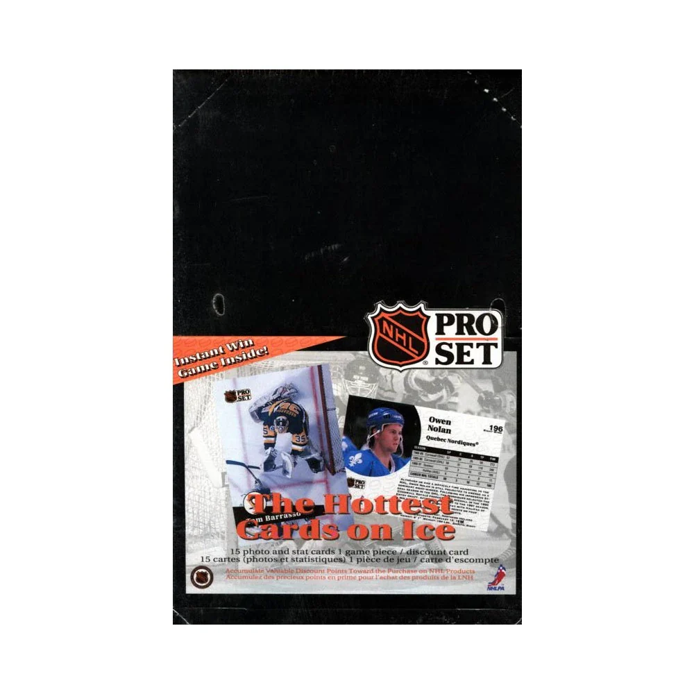 1991-92 Pro Set Hockey Hobby Box