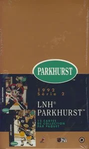 1991-92 Pro Set Parkhurst Series 2 Hockey Hobby Box (French Edition)