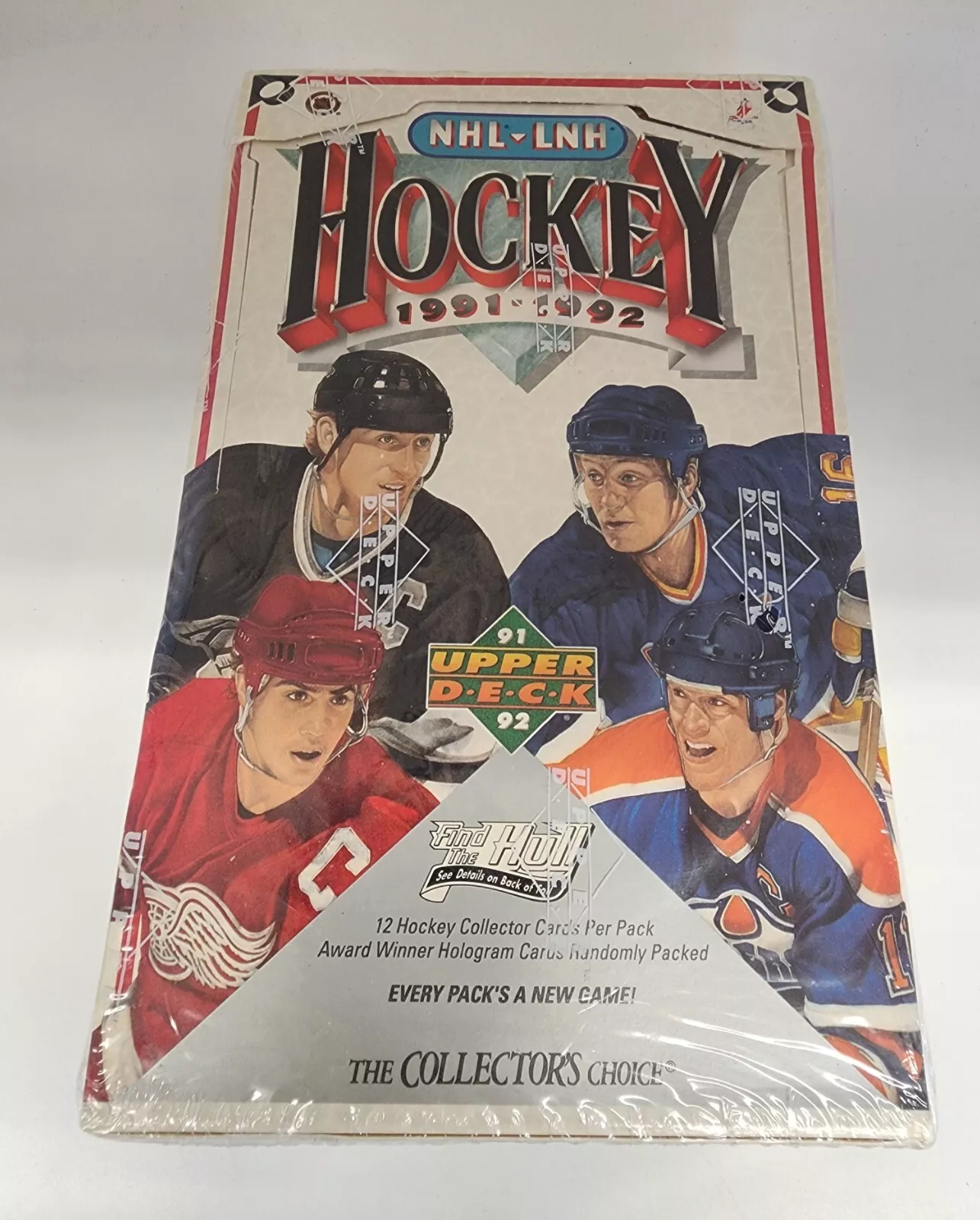 1991-92 Upper Deck Low Series Hockey Hobby Box