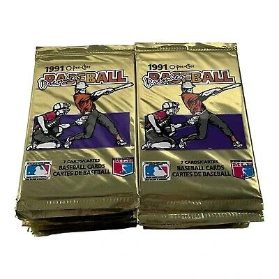 1991 O-Pee-Chee Premier Baseball Hobby Pack (Lot of 18 Packs) - Image 2