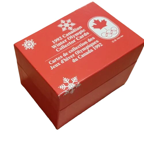1992 Canadian Winter Olympic Collector Cards Sealed Box