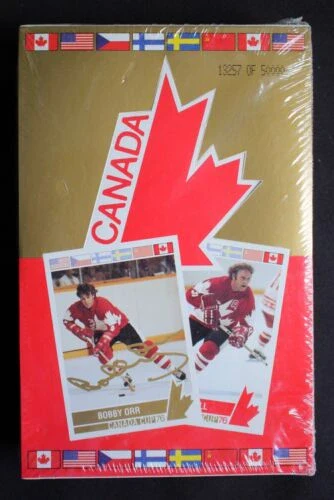 1992 Future Trends '76 Canada Cup Hockey Hobby Box