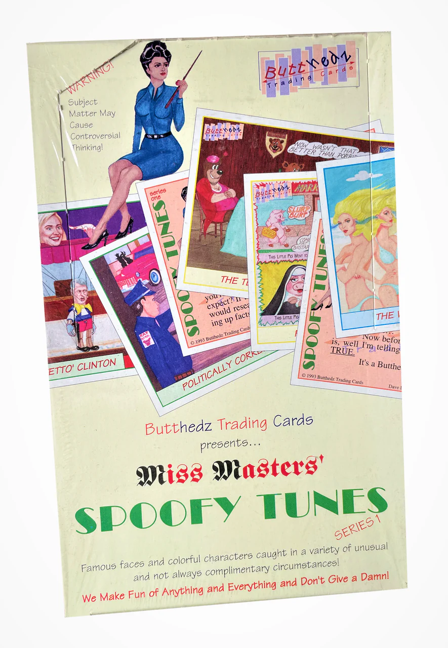 1993 Butthedz Miss Masters' Spoofy Tunes Series 1 Box