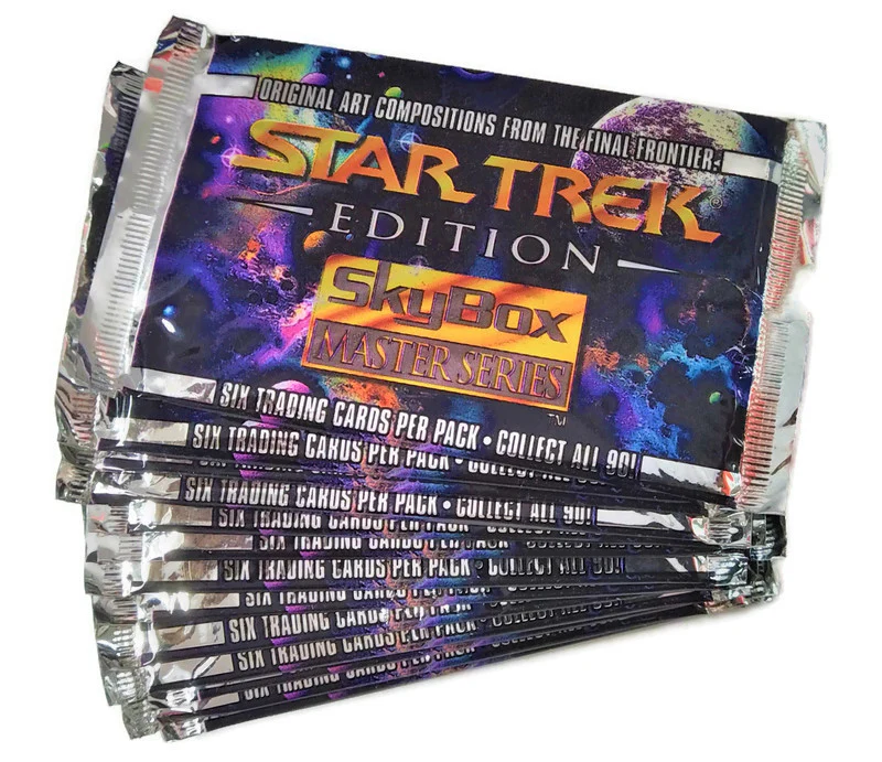 1993 Skybox Star Trek Edition Master Series TCG Pack (Lot of 13 Packs)