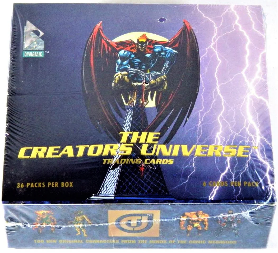 1993 The Creators Universe Dynamic Trading Cards Box