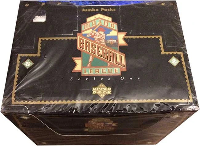 1993 Upper Deck Series 1 Baseball Jumbo Hobby Box
