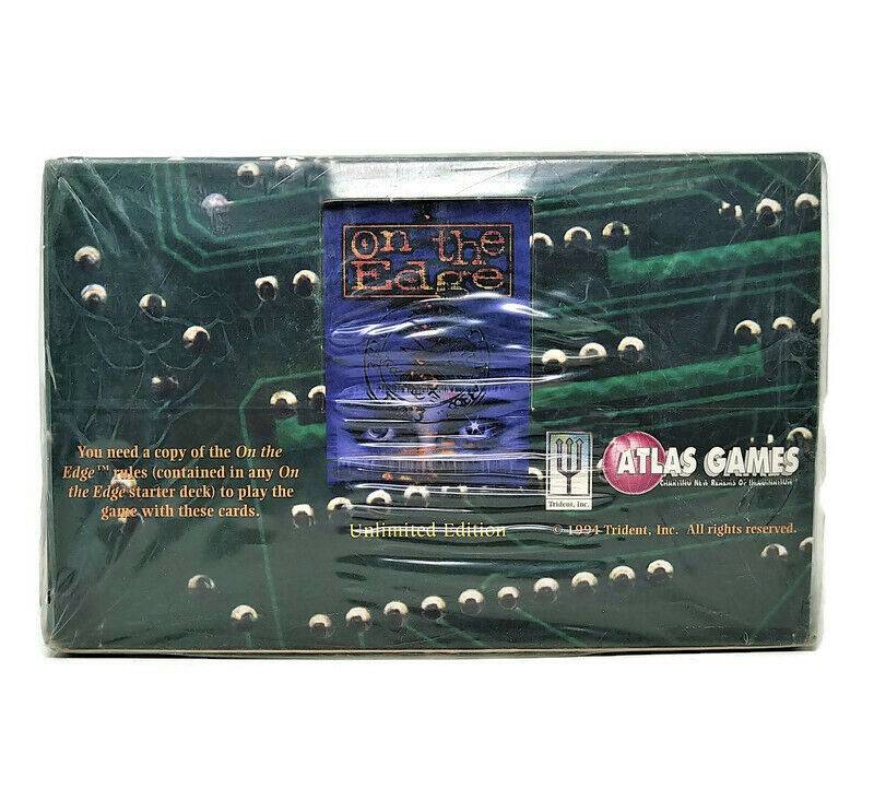 1994 On The Edge TCG Unlimited Edition 60 Packs Box