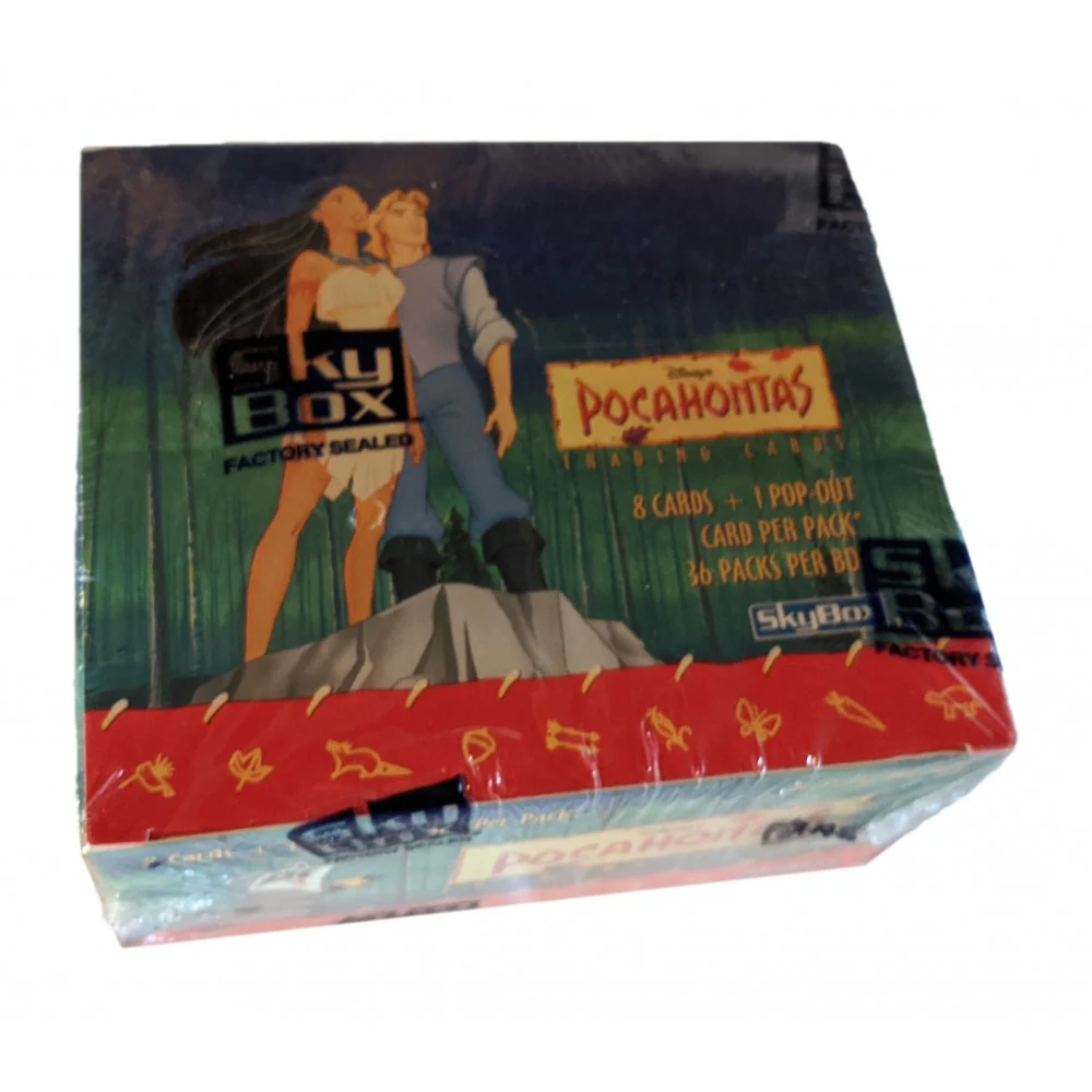 1995 Disney Pocahontas Movie Trading Cards Box