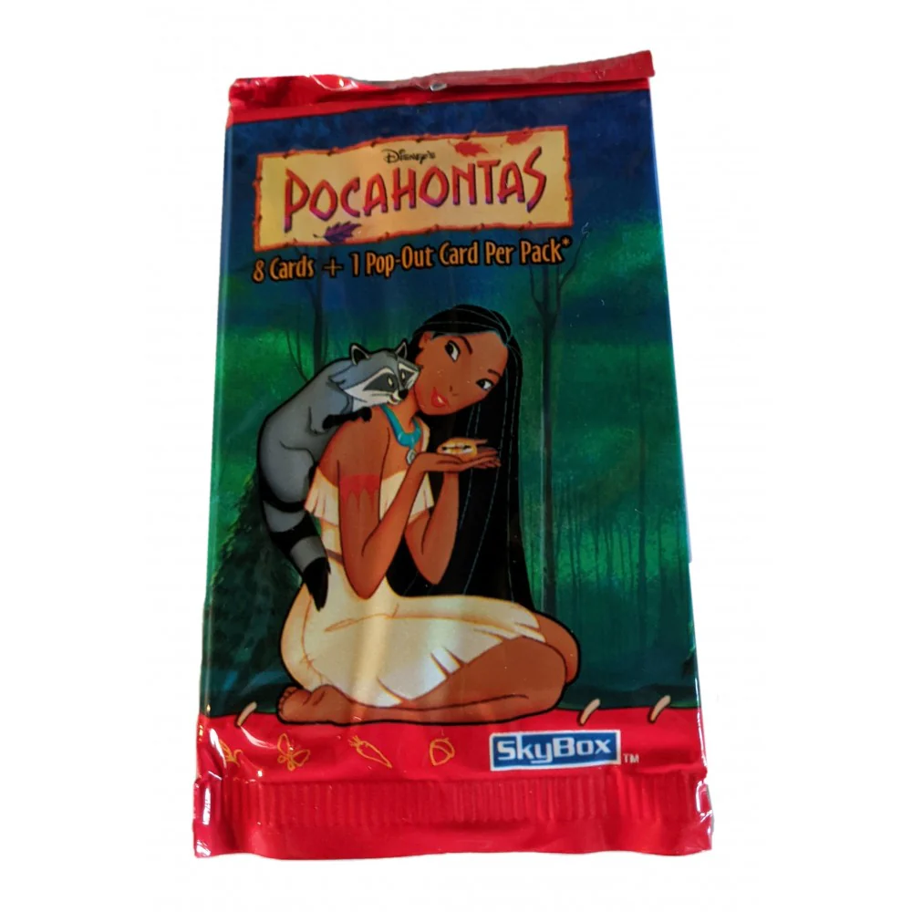 1995 Disney Pocahontas Movie Trading Cards Box - Image 2