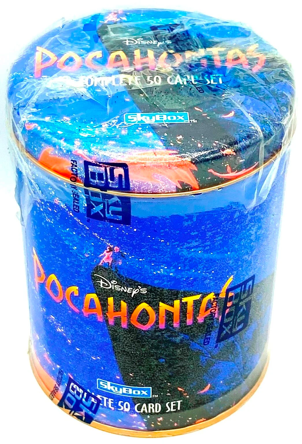 1995 Disney's Pocahontas Trading Card Hobby Tin Set