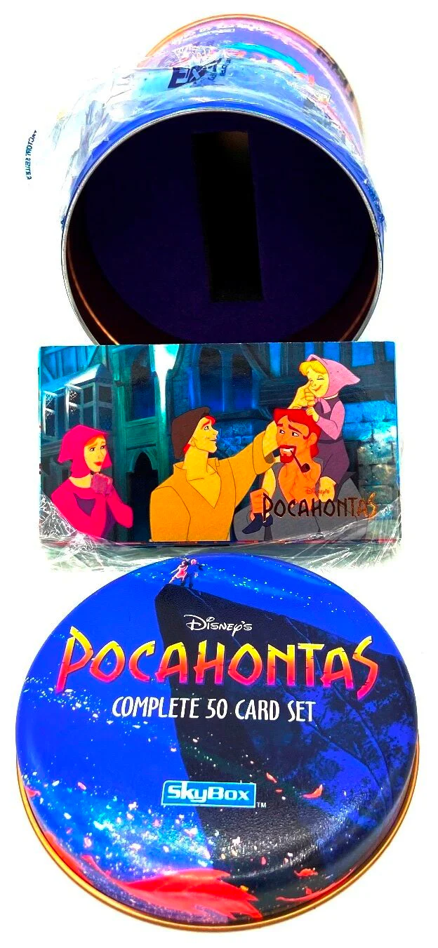 1995 Disney's Pocahontas Trading Card Hobby Tin Set - Image 2