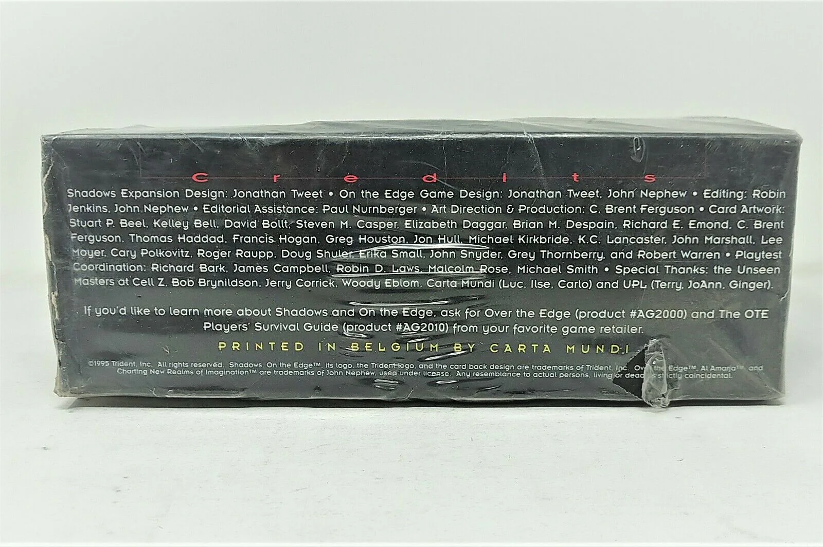 1995 On The Edge Shadows Box - Image 3