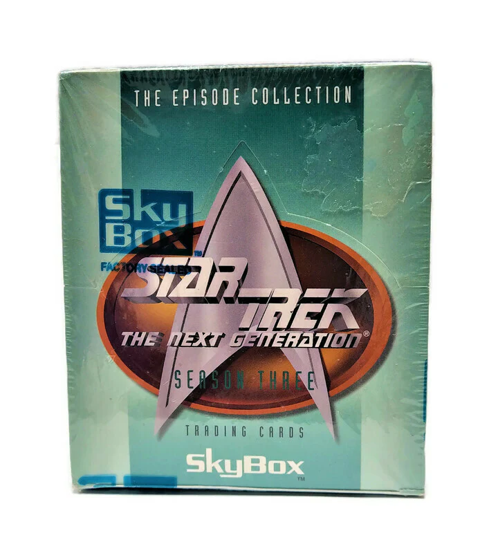 1995 Skybox Star Trek The Next Generation Season Three Box