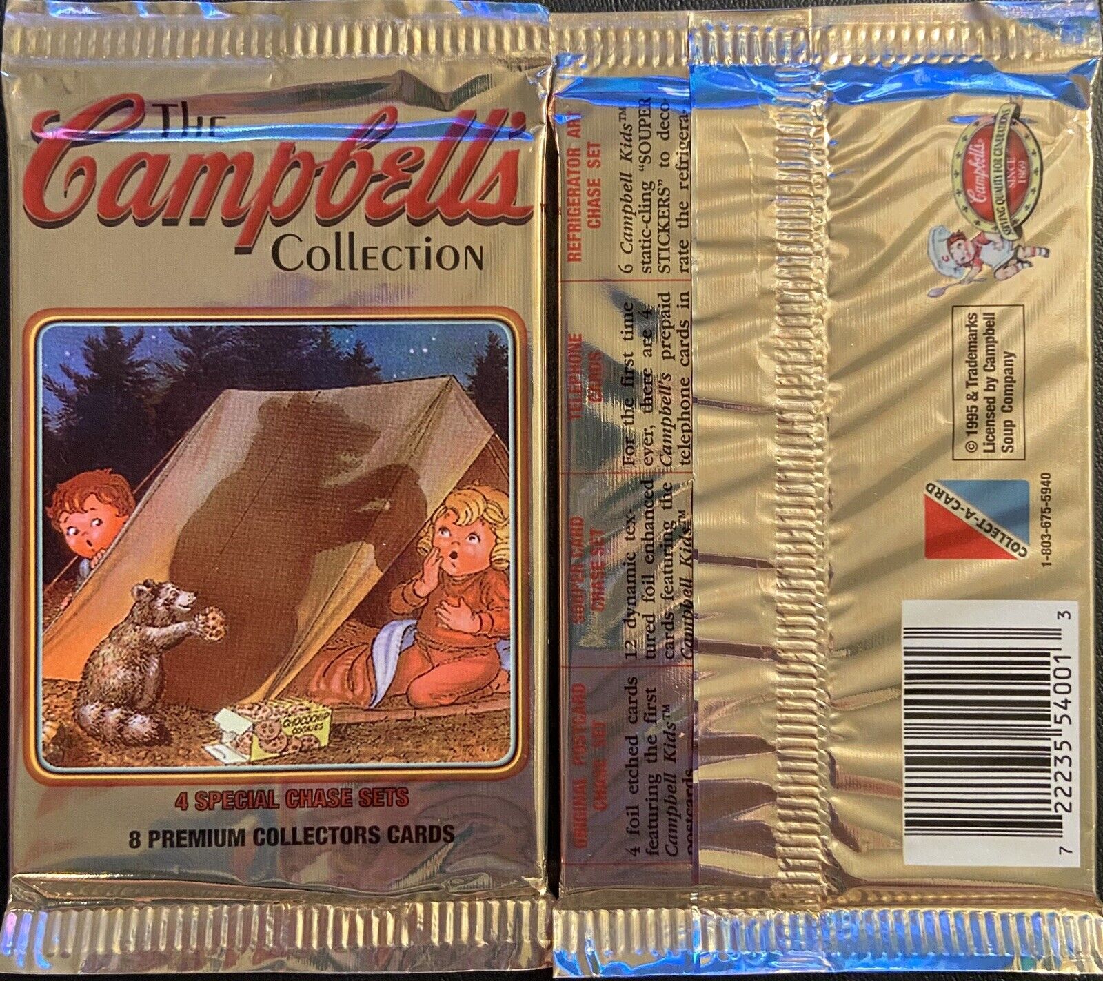 1995 The Campbells Collection 8 Premium Cards (Lot of 18 Packs) - Image 2