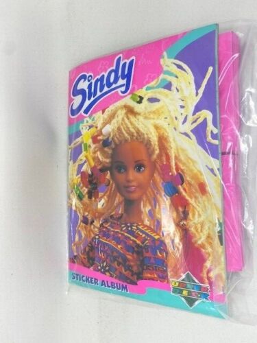 1995 Upper Deck Sindy Stickers Lots of 75 Packs + Album - Image 3