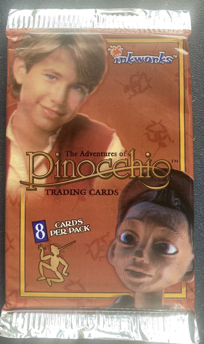 1996 Inkworks The Adventures of Pinocchio Trading Cards Box - Image 5