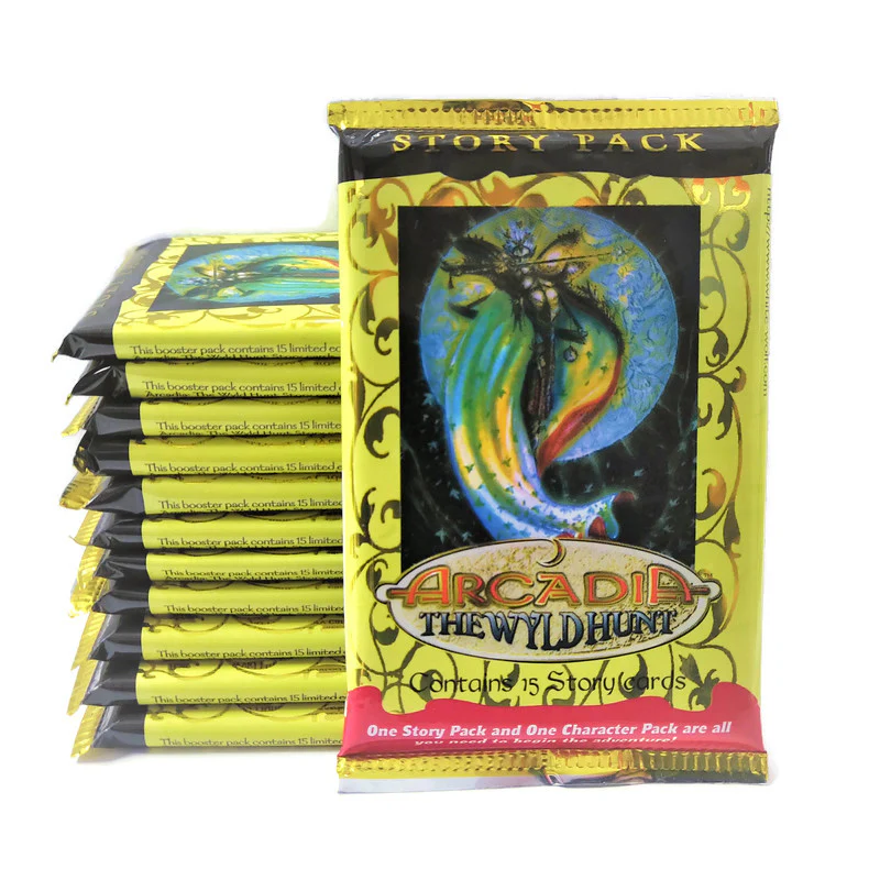 1996 White Wolf Arcadia The Wyld Hunt CCG Pack (Lot of 12 Packs)