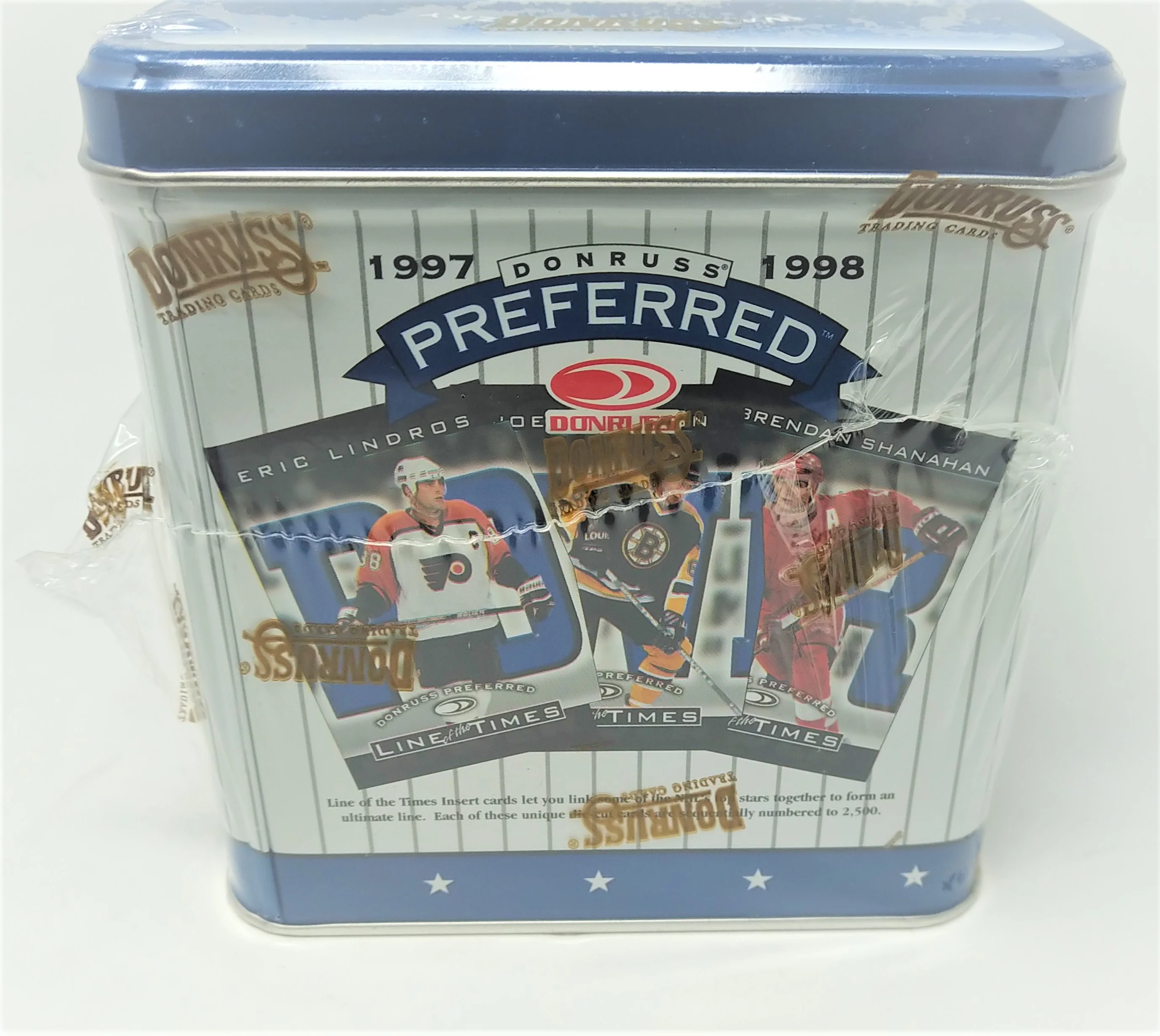 1997-98 Donruss  Preferred Precious Metals Hockey Tin Box (Last Tin !) - Image 3