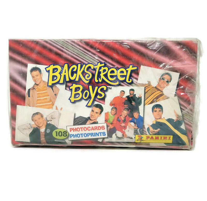 1997 Panini Backstreet Boys 36 Packs Box