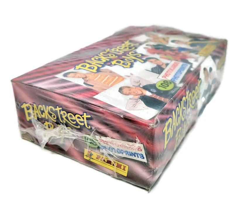 1997 Panini Backstreet Boys 36 Packs Box - Image 2