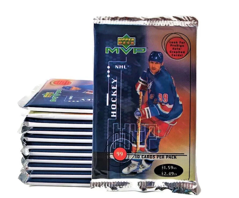 1998-99 Upper Deck MVP Hockey Pack (Lot of 12 Packs)