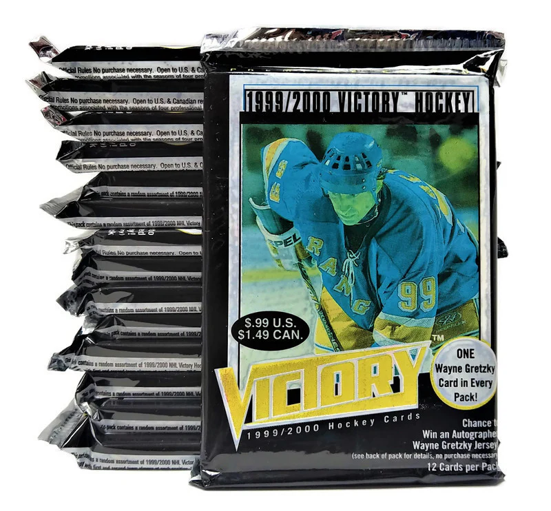 1999-00 Upper Deck Victory Premiere Edition Hockey Pack (Lot Of 6 Packs)