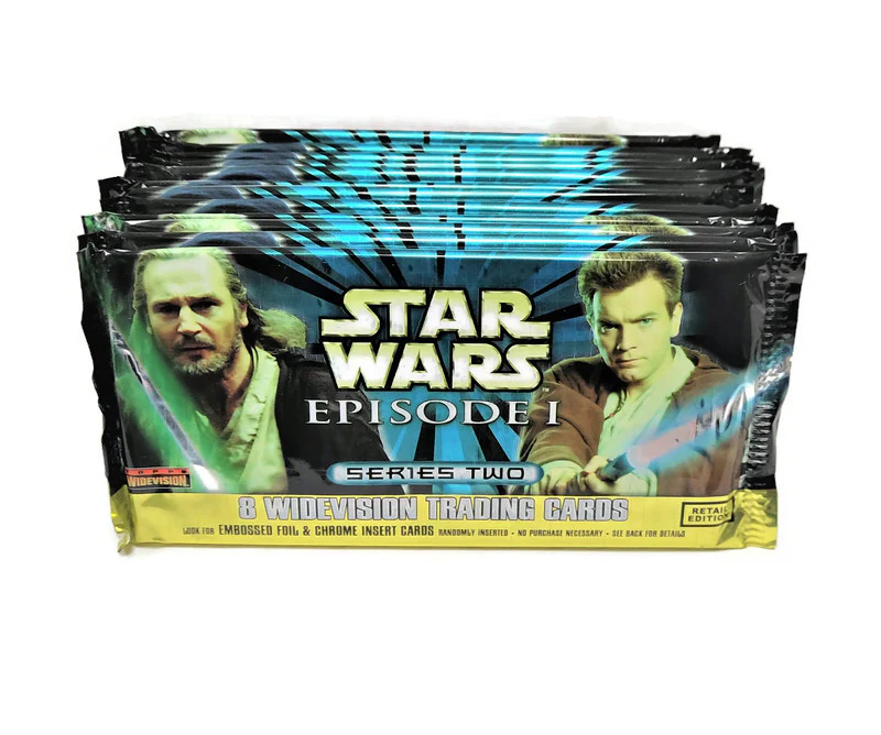 1999 Topps Star Wars Episode 1 Series 2 Retail Edition Pack (Lot of 12 Packs)