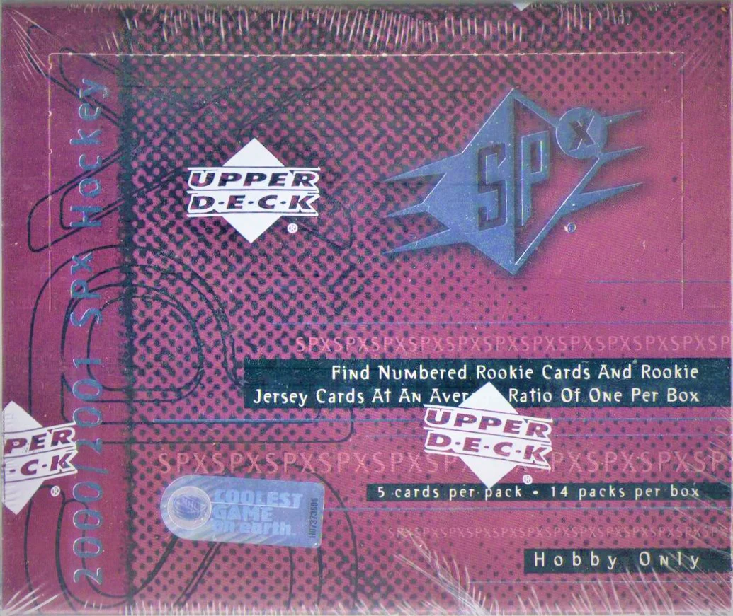 2000-01 Upper Deck SPX Hockey Hobby Box