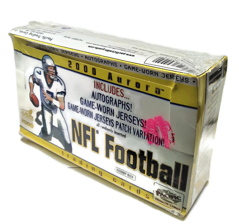 2000 Pacific Aurora Football Hobby Box - Image 2