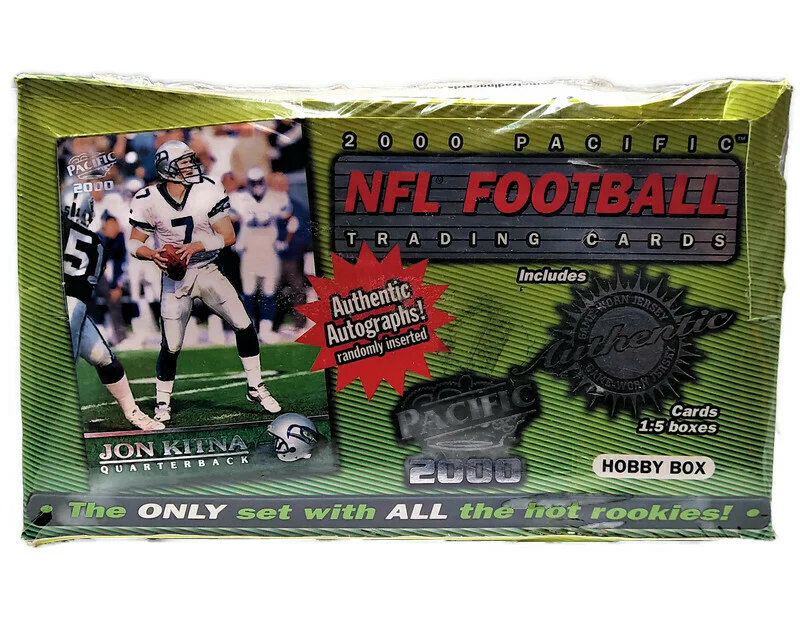 2000 Pacific Football Hobby Box
