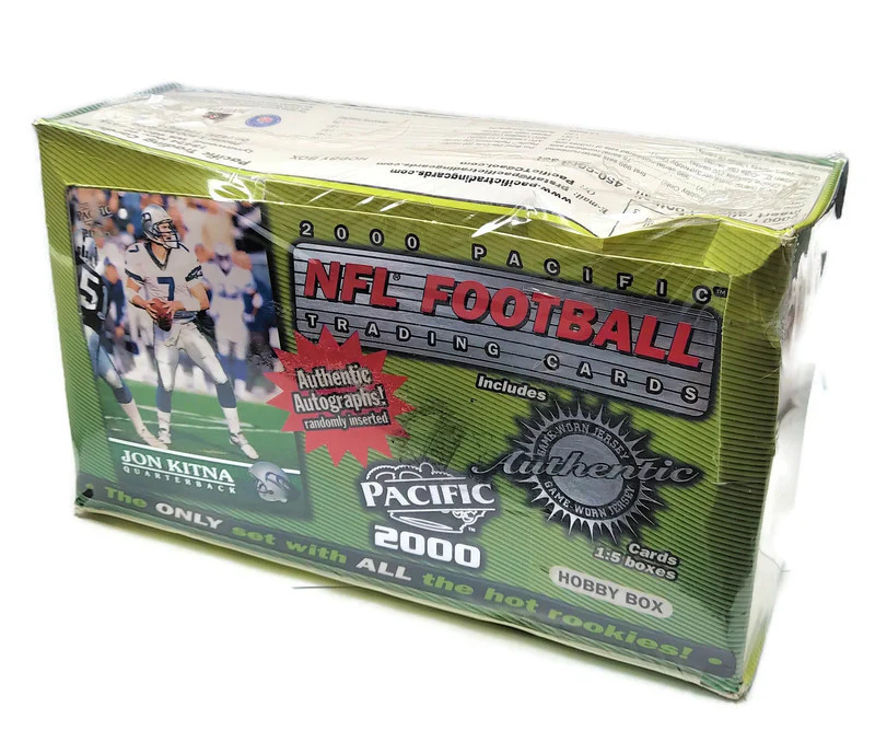 2000 Pacific Football Hobby Box - Image 2