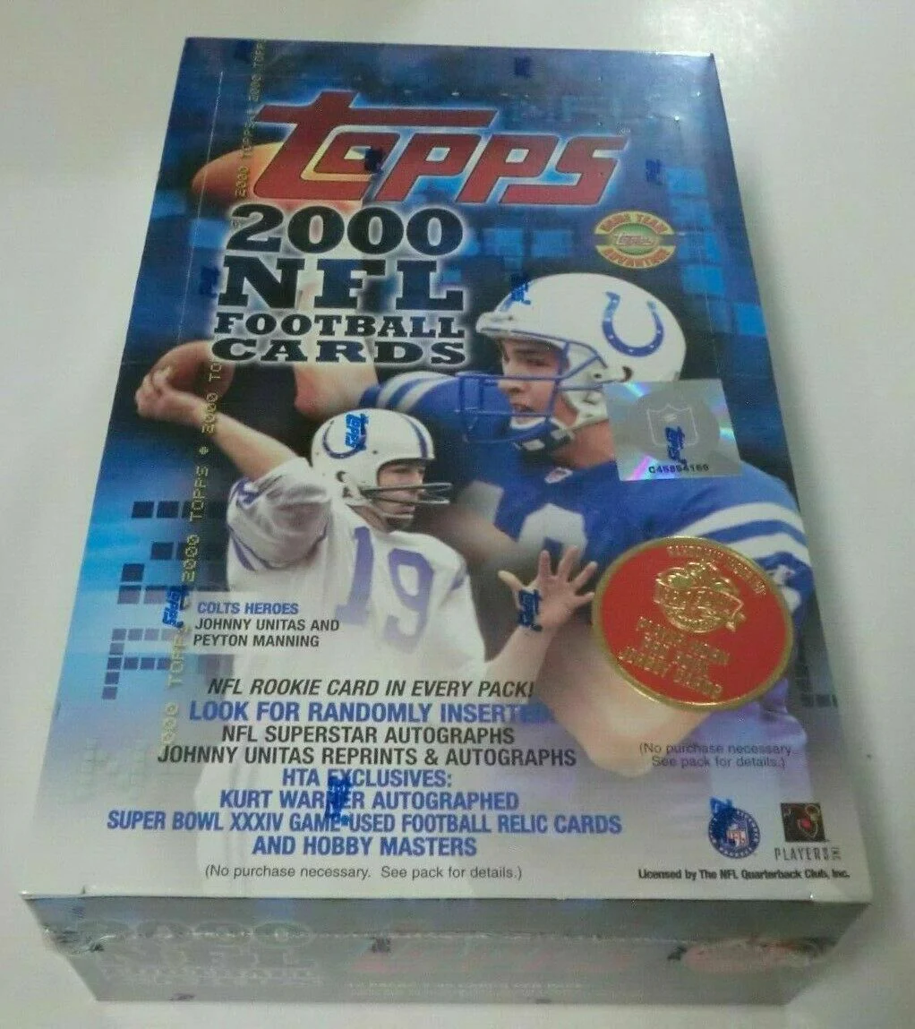 2000 Topps Football Jumbo Box