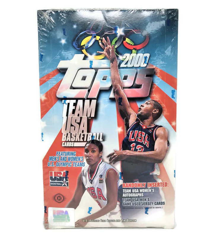 2000 Topps Team USA Basketball Hobby Box