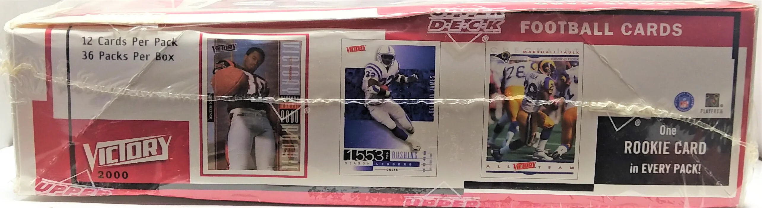 2000 Upper Deck Victory Football Hobby Box - Image 4