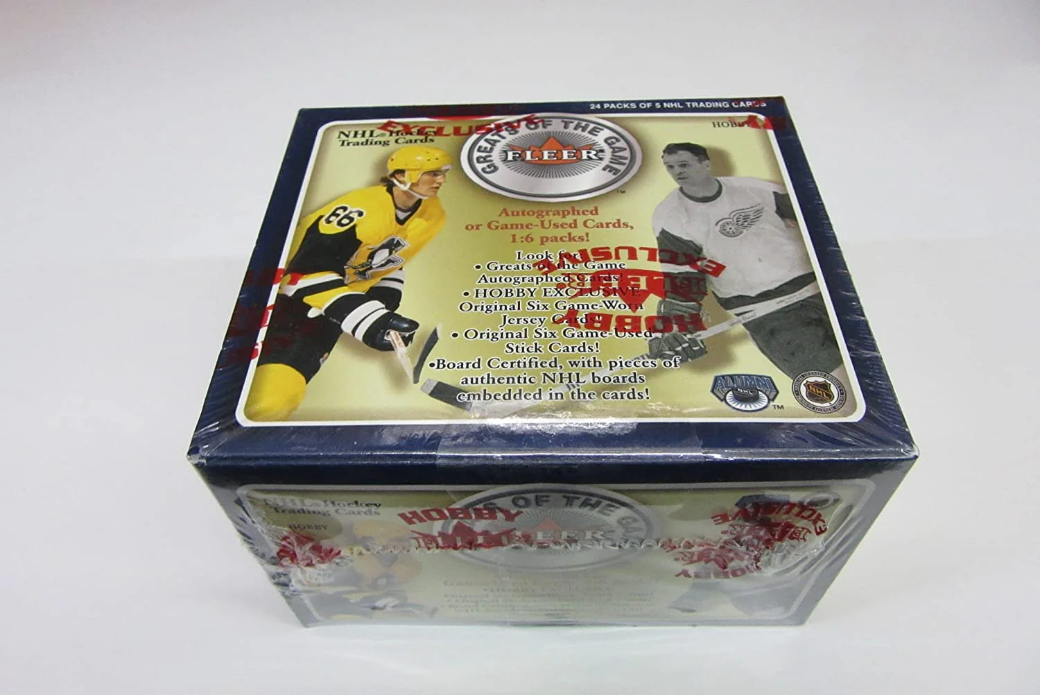 2001-02 Fleer Greats Of The Game Hockey Hobby Box