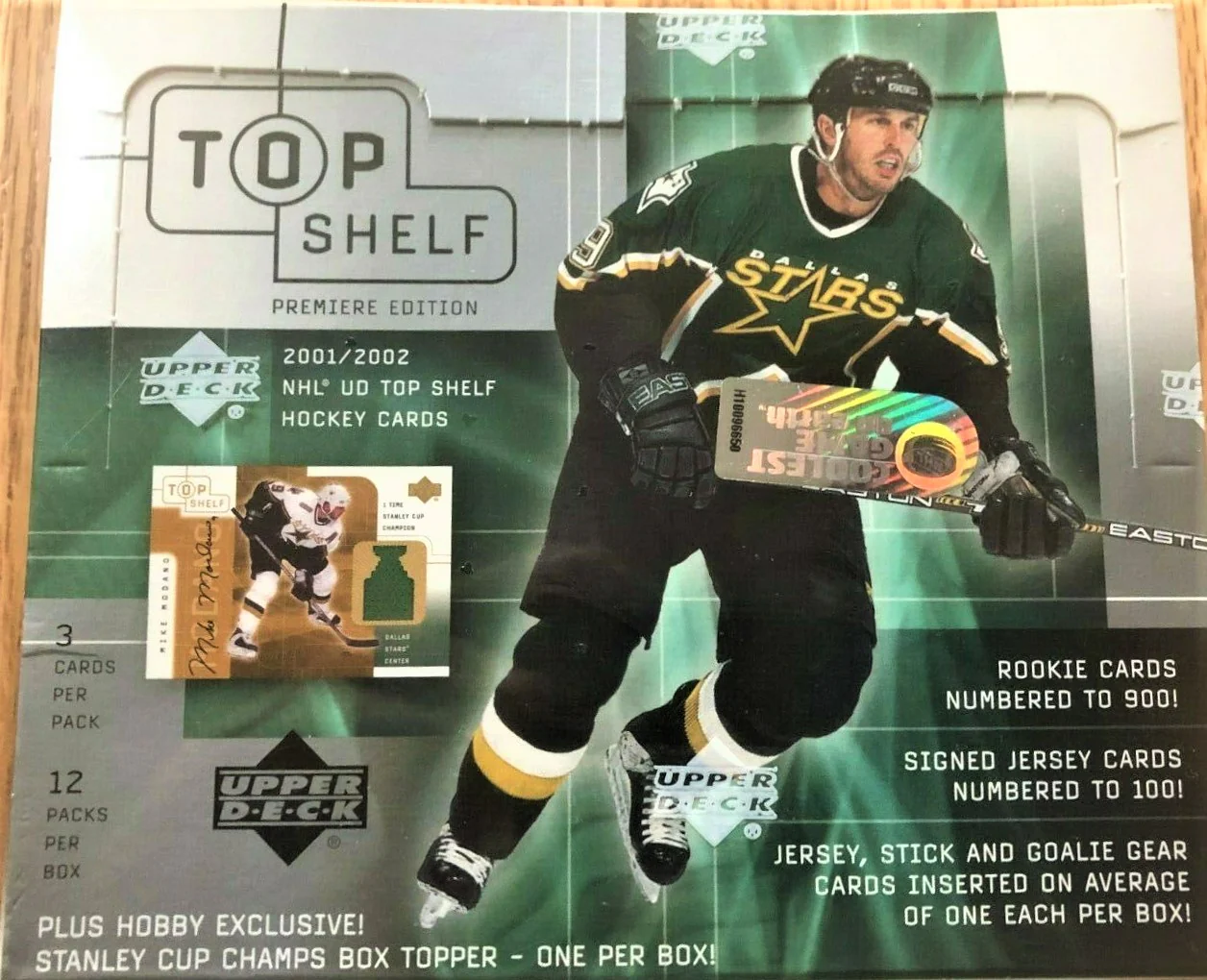 2001-02 Upper Deck Top Shelf Premier Edition Hockey Hobby Box