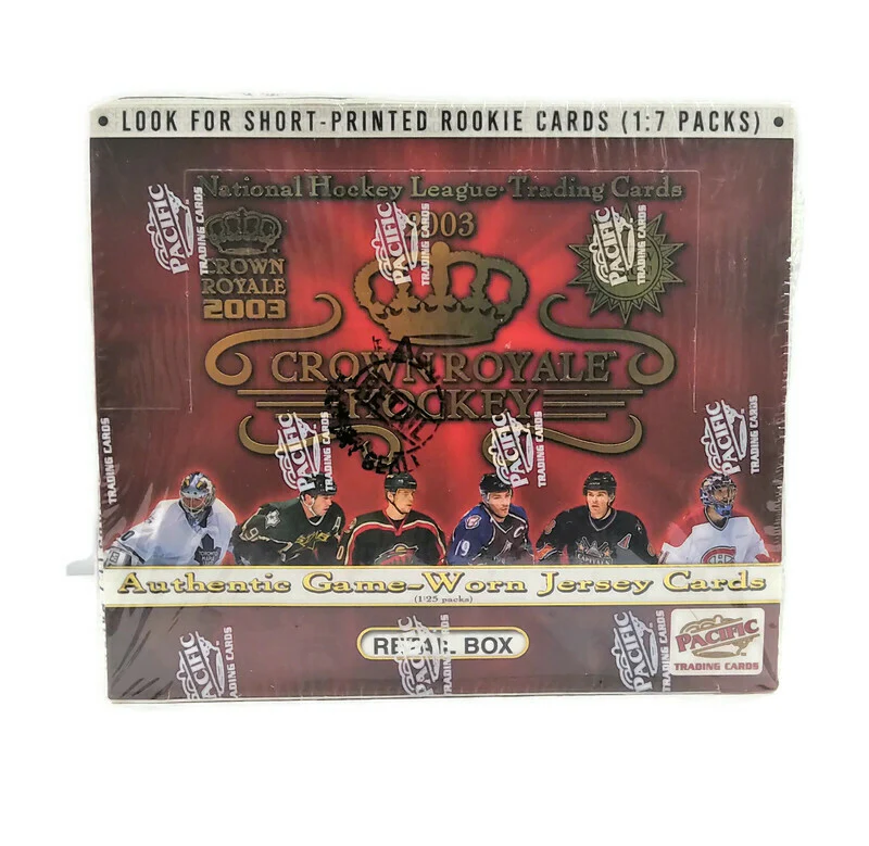 2002-03 Pacific Crown Royale Hockey Retail Box