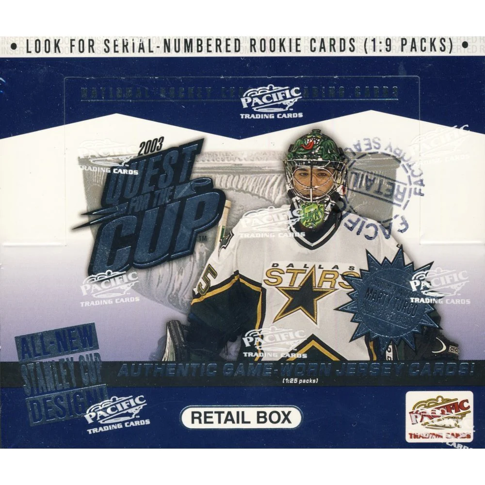 2002-03 Pacific Quest For The Cup Hockey Box ( Retail )