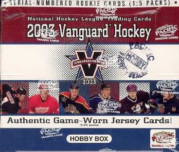 2002-03 Pacific Vanguard Hockey Hobby Box