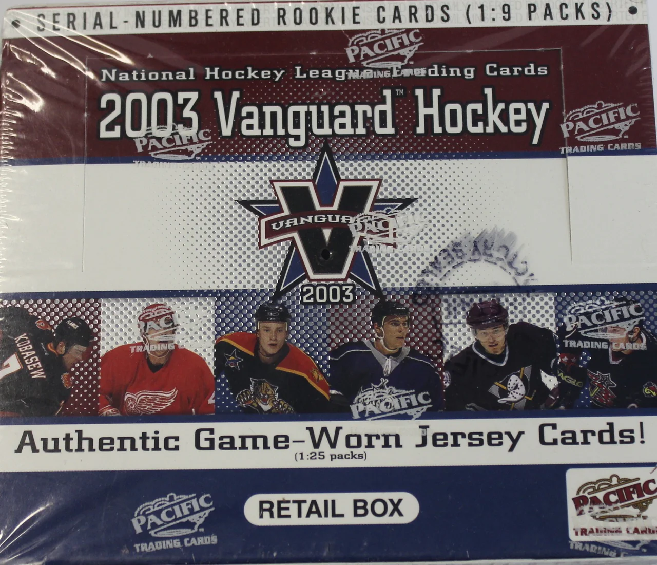 2002-03 Pacific Vanguard Hockey Retail Box