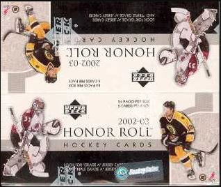 2002-03 Upper Deck Honor Roll Hockey Retail Box