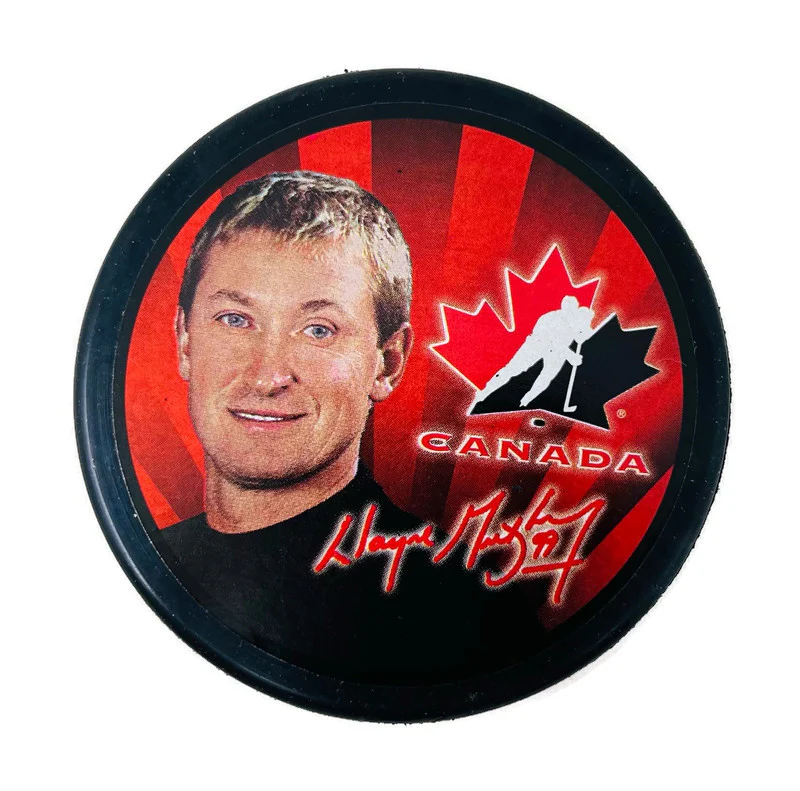 2002 Team Canada Hockey Pucks