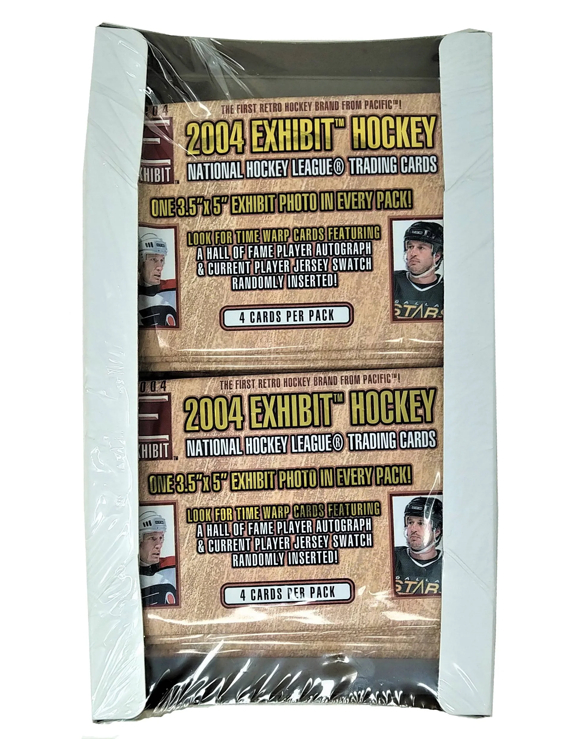 2003-04 Exhibit Hockey Packs Box (24 Packs)