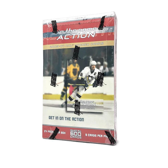 2003-04 In The Game Action Hockey Hobby Box