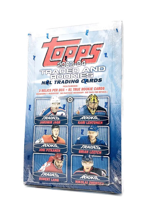 2003-04 Topps Traded & Rookies Hockey Hobby Box