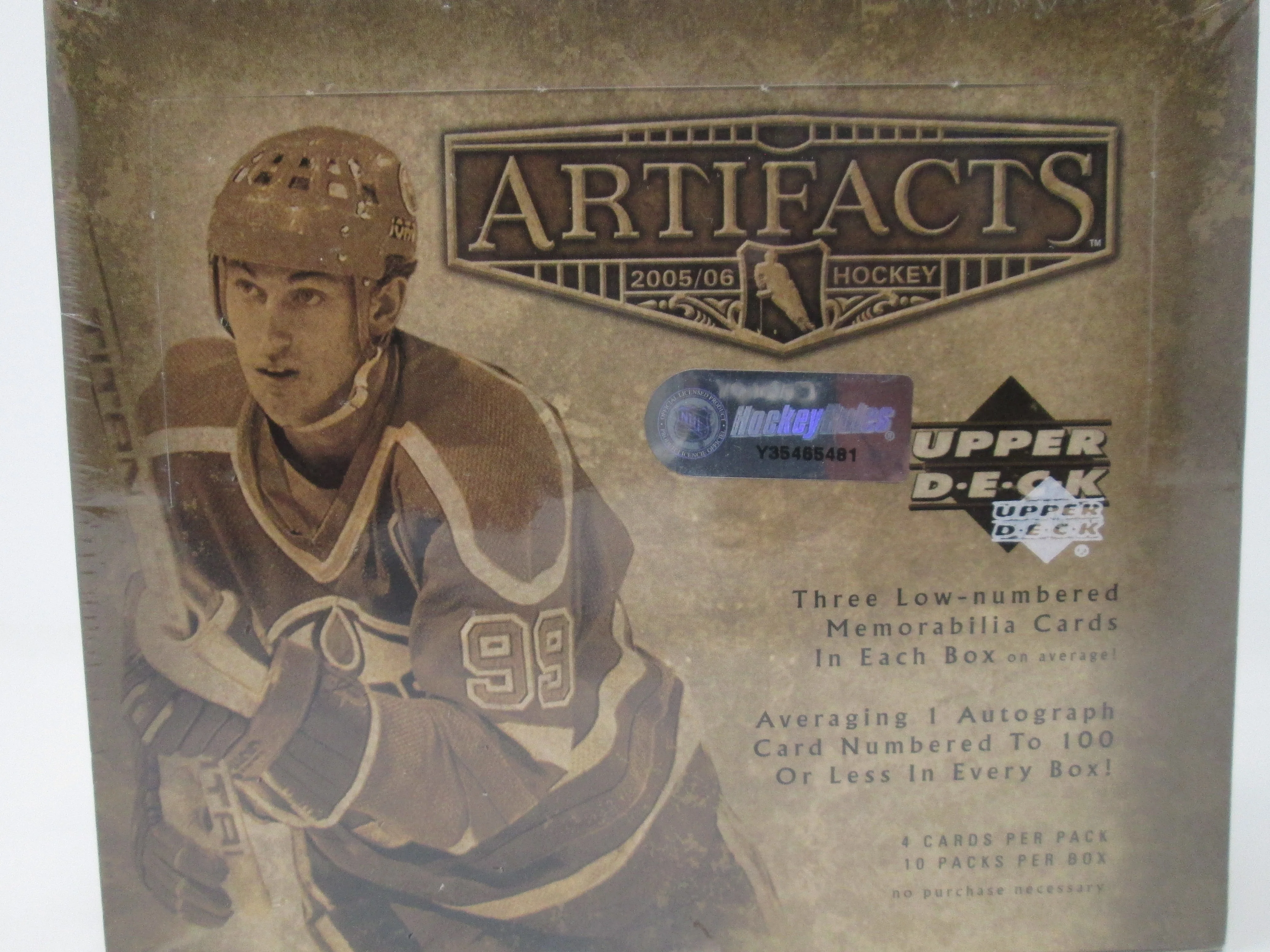 2005-06 Upper Deck Artifacts Hockey Hobby Box