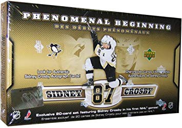 2005-06 Upper Deck Hockey Sidney Crosby Phenomenal Beginning Set Box